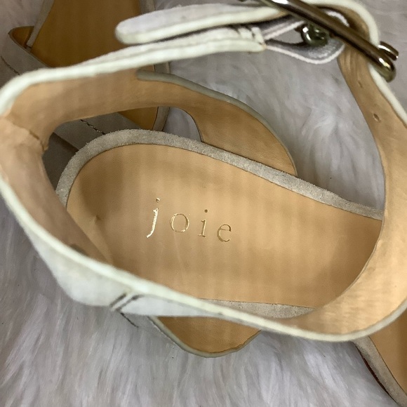 NWOB Joie Okaba Suede Ankle Strap Heels Sz-8.5 - Picture 7 of 8